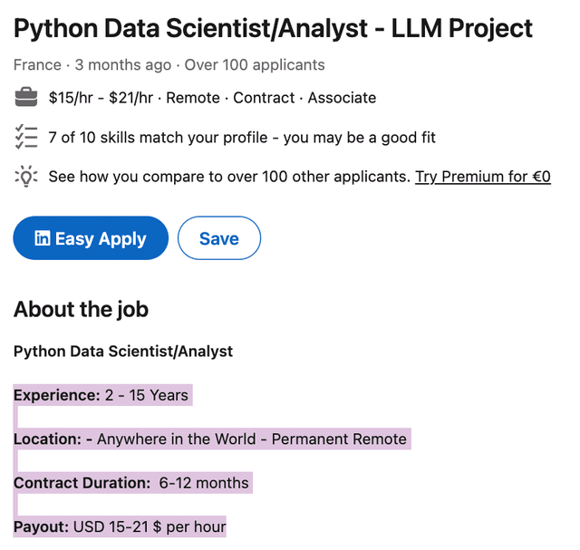 example of a fake data science job 2